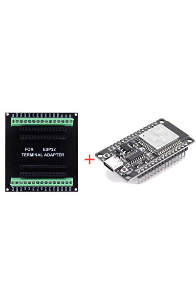 choice2 مجموعة لوحة تطوير VODOOL 30Pin ESP32 مع لوحة توسعة GPIO طراز ESP32-WR...