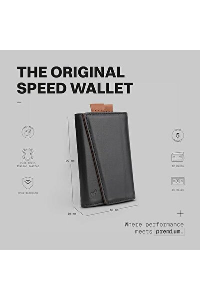 The Frenchie Co. Speed Wallet | Ultra Navy + Tan | The Original Speed Wallet ...