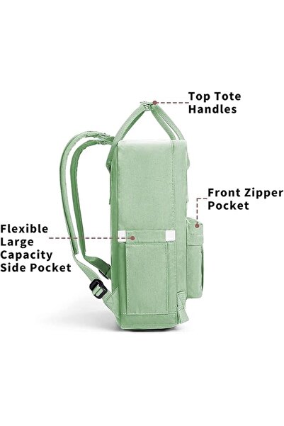 KALIDI Unisex Lightweight Backpack School Bag Water-resistant Casual Rucksack...