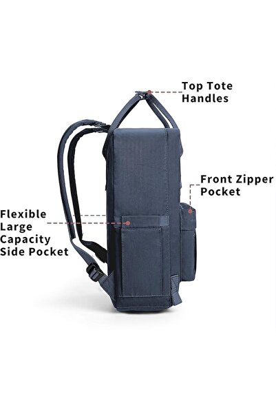 KALIDI Unisex Lightweight Backpack School Bag Water-resistant Casual Rucksack...