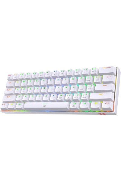 REDRAGON , Dragonborn 61 Keys Compact RGB Mechanical Gaming Keyboard with Tac...