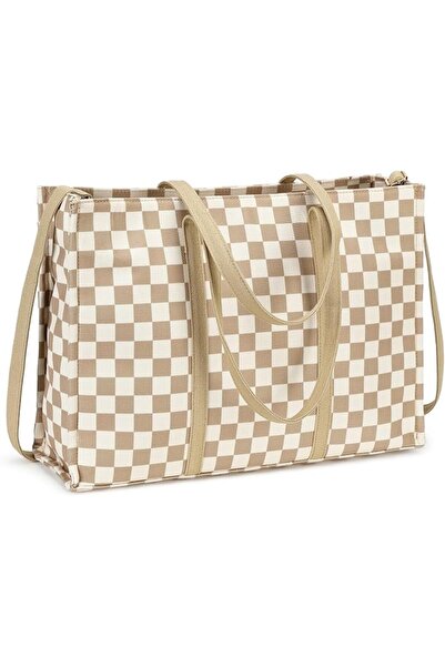 BTOOP Laptop Tote Bag for Women Work 15.6 inch Canvas Shoulder Bags Computer ...