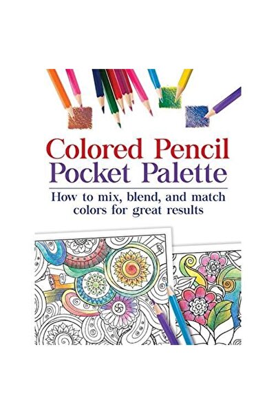 Chartwell Books Paletă de buzunar pentru creioane colorate