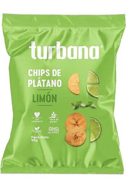 OEM Green plantain chips with lemon, 95 g