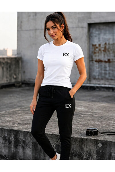 CLOTHES33 T-Shirt Sweatshirt 2-Piece Combination Thin Summer Sweat-Absorbing ...