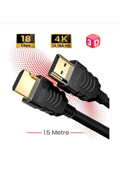 Generic Brand كابل نقل الصوت والفيديو Hdmi 2.0 4k Ultra HD 60 هرتز بطول 1.5 متر