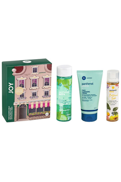 Panthenol extra Σετ Περιποίησης Επιδερμίδας Joy: Κρέμα Καθαρισμού 150ml, Τονω...