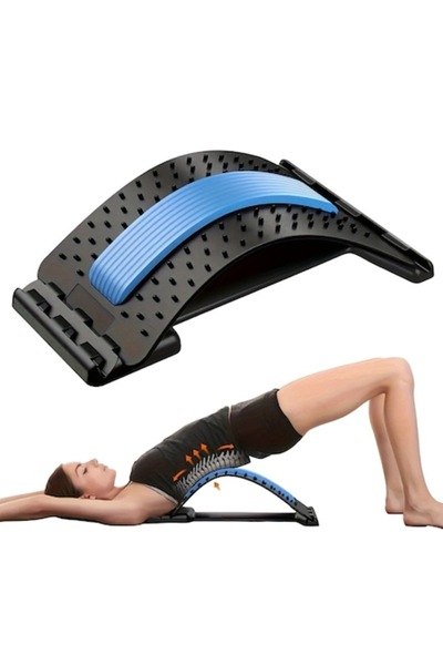 TrendiShop Lumbar Support and Stretcher, Back, Leg, Hand Massager, Posture Co...