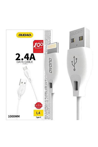 DUDAO Cablu USB la Lightning pentru iPhone 11 Pro 12, 1M, Încărcare rapidă