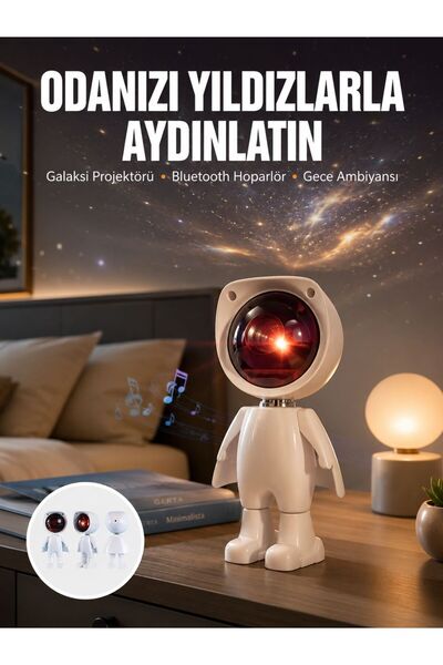 Genel Markalar Projeksiyon Güneş Lambası Astronot Gün Batımı Projektör LED Iş...