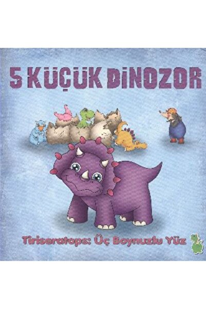 Yeşil Dinozor 5 ديناصور صغير - تيريسيراتوبس وجه ثلاثي القرن
