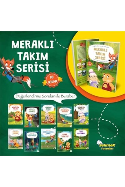 Selimer Yayınları Curious Team Series - 10 Book Team
