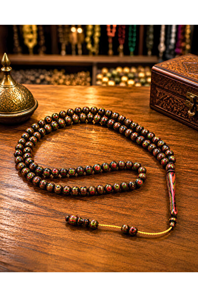 SUFİ TESBİH & ESANS VE HEDİYELİK Sufi Usta İşçiliği /Kafur Ağacı Tesbih/ 6 mm...
