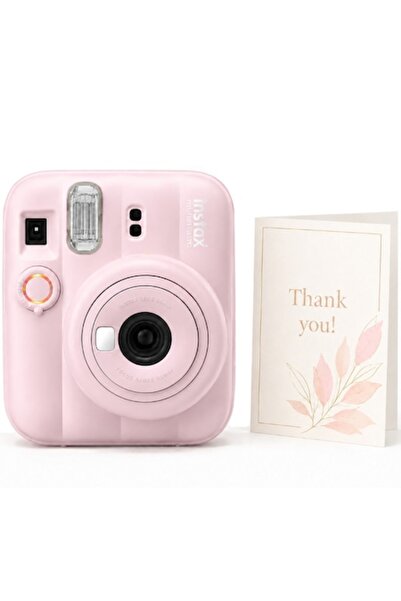 Fujifilm instax mini 13 Candy Pink aparat foto instant, roz + felicitare