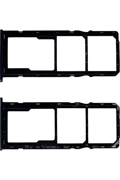 OEM Βάση Κάρτας Sim Samsung Galaxy A22 5G A226 Μαύρο