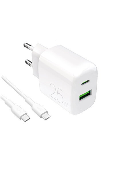 Puro Încărcător de perete Prolite 25W USB-A USB-C pentru telefoane, rapid