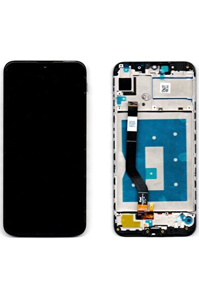 OEM Οθόνη Και Μηχανισμός Αφής Με Πλαίσιο Huawei Y7 2019 Μαύρο