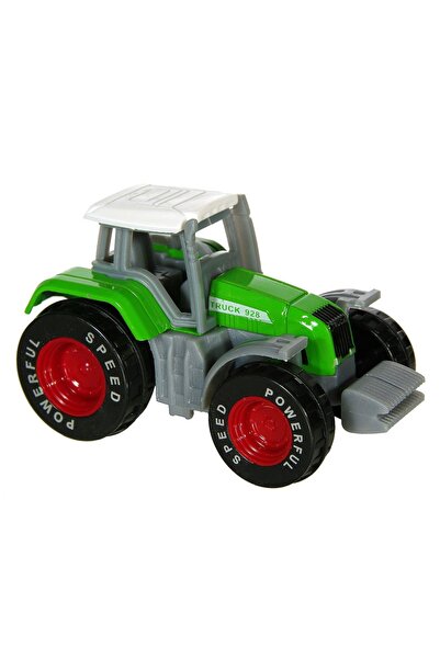 OEM Tractor verde din metal turnat sub presiune, scară 1:64, pentru băieți