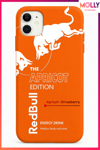 Molly iPhone 11 İçin Turuncu The Apricot Edition Desenli İçi Kadife Silikon K...