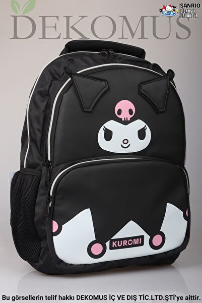 kuromi x Dekomus Lisanslı Dark Delight Collection Büyük Boy Okul Çantası