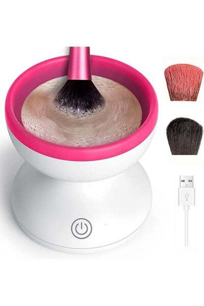 Arabest Electric Makeup Brush Cleaner,USB Design,Various Sizes,Cleaning Set,P...