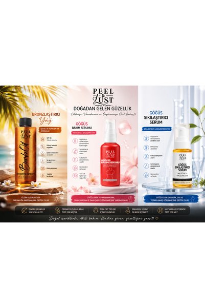 peel & lust - cosmetic & lingerie - Tanning Oil, Breast Firming Serum, Breast Enlargement Serum