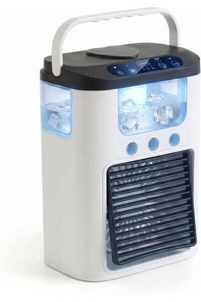 STARSTAR Portable air conditioner fan, USB powered, mini rechargeable desktop...