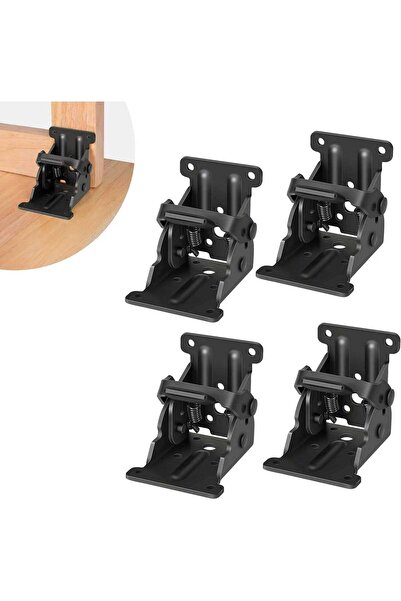 STARSTAR 4-Piece 90-Degree Self-Locking Folding Extension Brackets with Screw...