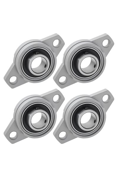 STARSTAR Four diamond-shaped pillow flange bearings (20mm inner diameter)