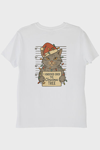 lofux I Knocked the Tree White T-Shirt