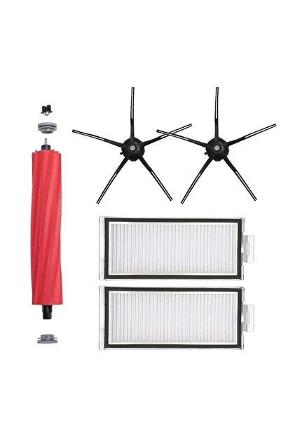 LİN GRUP Set de 5 piese de schimb compatibile cu aspiratorul robot Roborock Q...