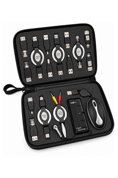 GÜMRÜK BEY 17 Piece USB Adapter Traveler Kit |   USB Hubs and Converters