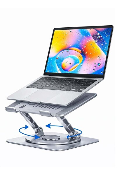 HomeCare هوم كير HC1202 360 °   حامل لابتوب دوار قابل للتعديل من الألومنيوم ل...