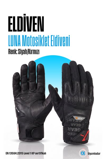 nukro wear Nukro Luna Summer Motorcycle Gloves Ce En 13594 Certified Protected Breathable Fabric