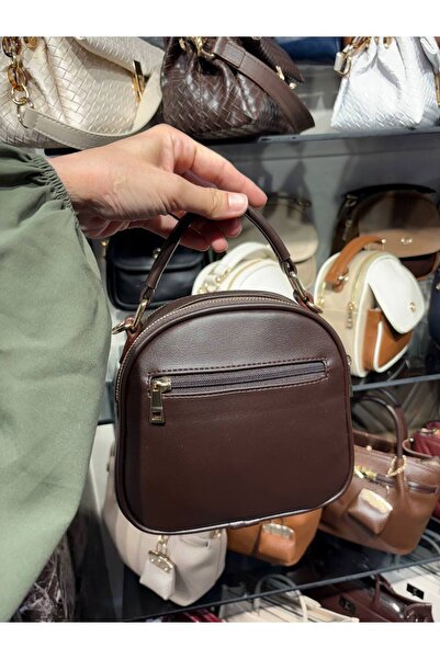 Çanta Trend Women's Soft Leather Look Bag with Flap Closure