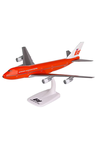 PPC Holland Sigilat- Boeing 747-100 Braniff International- Scara 1:250- Herpa