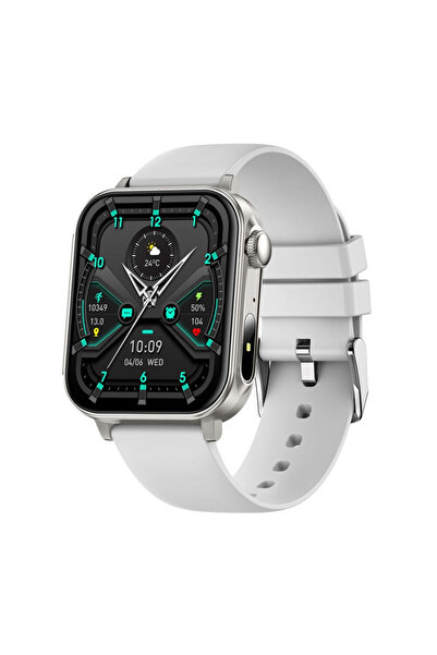 COLMI Smartwatch P80 Pentru Android iOS Argintiu Ecran tactil Rezistent la apă