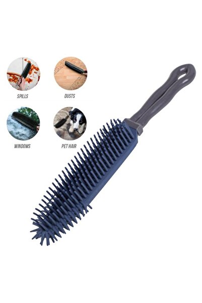 BAMI NETWORK Perie multifunctionala cu maner plastic si peri silicon 26.5cm