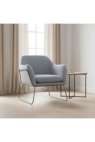Roots Furniture كرسي مريح بلون أخضر فاتح