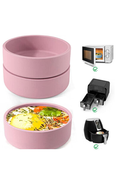 STARSTAR 3-piece air fryer egg mold set, silicone egg mold, individual egg ma...