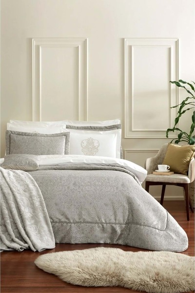 Özdilek 11 Piece -Julia Beige- Dowry Set