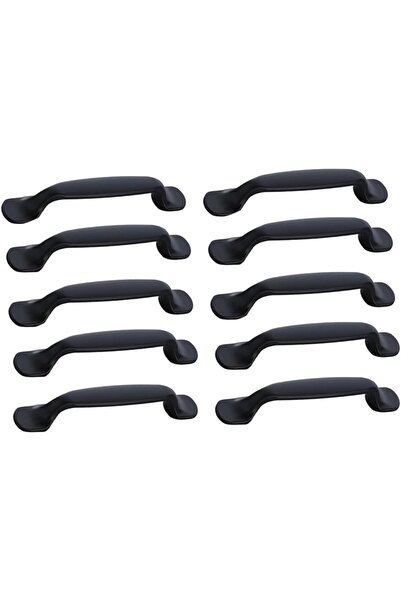 Morvena Picks Set de 10 mânere pentru dulapuri de bucătărie din aliaj de alum...
