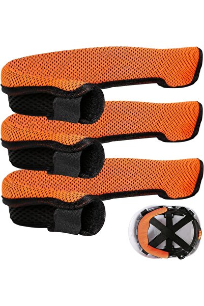 STARSTAR Safety Helmet Sweatbands 3-Pack Washable Men's Construction Liner Th...