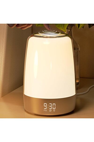 STARSTAR White Sunrise Simulation Wake-Up Light Digital Alarm Clock, Bedside ...