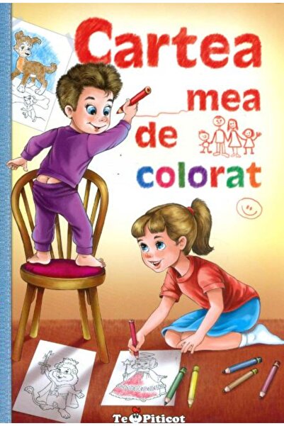Teopiticot Cartea mea de colorat