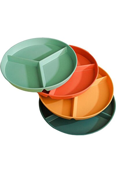 STARSTAR Dinner Plate Set - Divided Plates - Healthy Eating - 3 Compartments ...