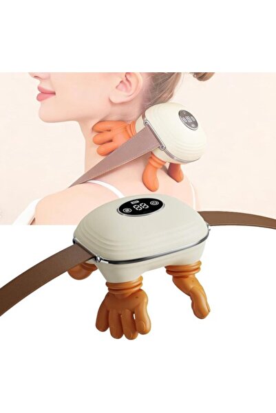 STARSTAR Neck Massager - Back Stimulator - Muscle Relaxation at Home - 4D Kne...