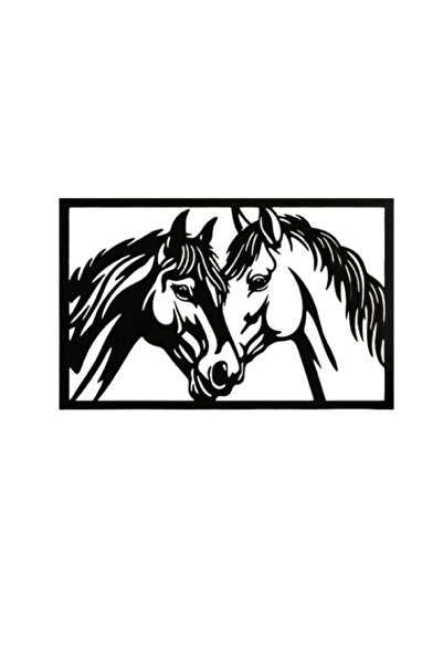 Gabcom Tablou decorativ premium „Wild Horses” – decor perete cu cai, realizat...