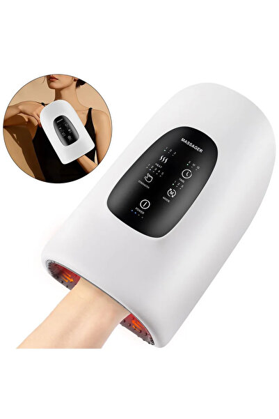 STARSTAR Smart hand massager with heating and pressure functions, electric ac...