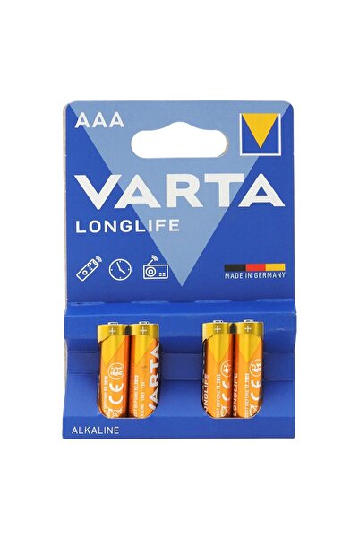 Leski Σετ, Μπαταρίες Varta Alkaline Longlife AAA 4 τεμάχια